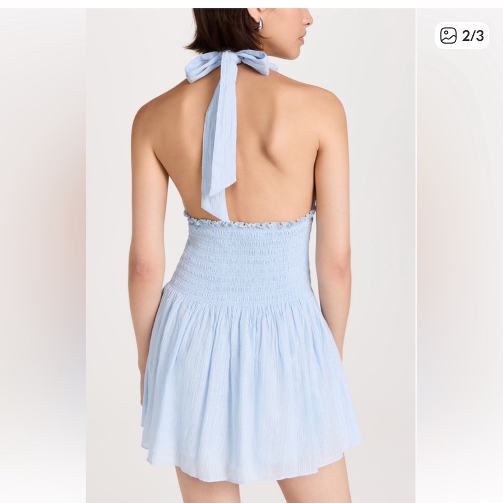 LoveShackFancy Halter Dress - Picture 3 of 3